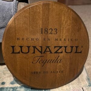 NWT Lunazul Tequila Authentic Barrelhead